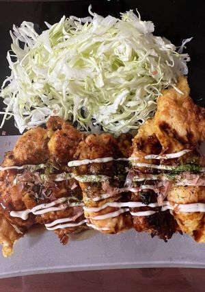♡鶏胸肉のピカタ♡（お好み焼き風）-レシピのメイン写真