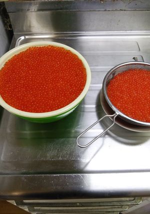 醤油イクラ丼と塩イクラそーめん-レシピのメイン写真