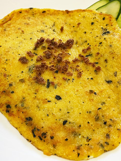 ふわふわ鉄板焼き〜藍茶入り〜-レシピのメイン写真