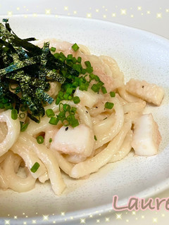 たらこバターうどん-レシピのメイン写真