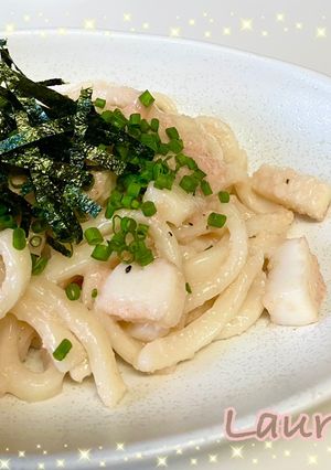 たらこバターうどん-レシピのメイン写真