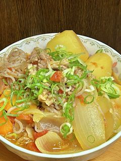 味変・トマト缶で肉じゃが-レシピのメイン写真