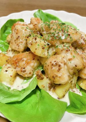 鶏肉で作るジャーマンポテト-レシピのメイン写真
