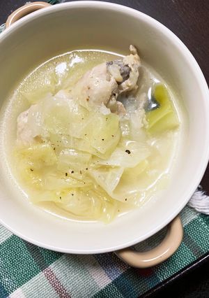 手羽元でお手軽参鶏湯-レシピのメイン写真