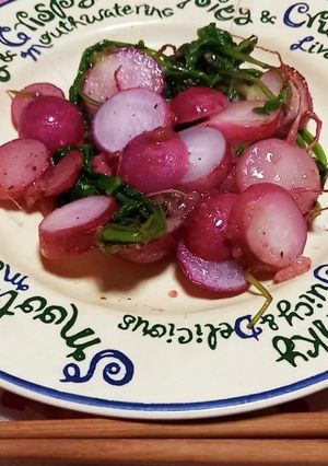 無農薬野菜・ラディッシュとハーブソルト-レシピのメイン写真