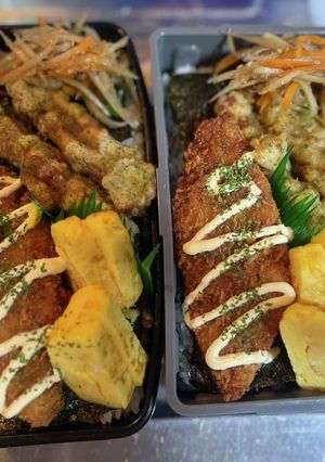 メンズ弁当〜男子満足〜のり弁当　高校生-レシピのメイン写真