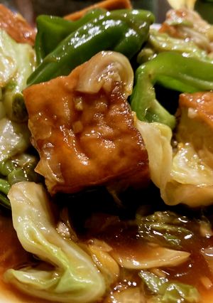 Tofu/Cabbage Sauté-レシピのメイン写真