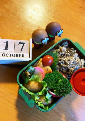 高一長女 お弁当(炊き込みご飯)-レシピのメイン写真