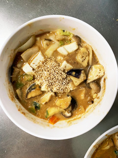 茄子椎茸簡単ビビンバ味白菜八宝回鍋肉風-レシピのメイン写真