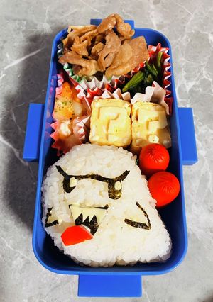 テレサ&ハテナブロックのお弁当-レシピのメイン写真