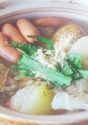 舞茸ポトフ鍋★キャベツ★じゃが芋★大根-レシピのメイン写真