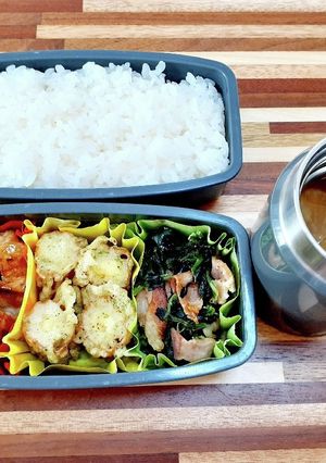 高校生男子お弁当23年10月17日-レシピのメイン写真