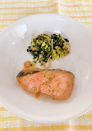 【保育園給食】鮭の味噌マヨネーズ焼き-レシピのメイン写真