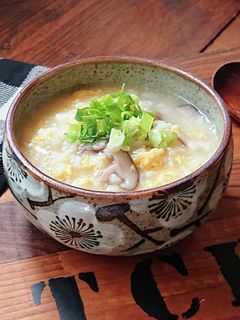 寒い日に♡ほっこり玉子粥-レシピのメイン写真