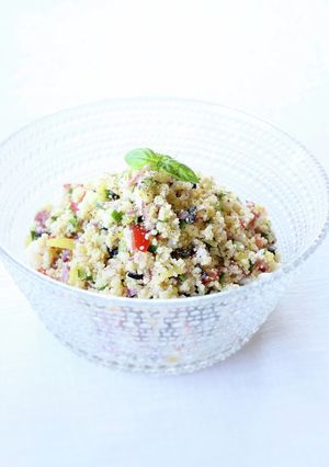 ついつい食べちゃう【クスクスサラダ】-レシピのメイン写真