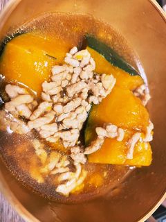 かぼちゃのそぼろ煮中華風-レシピのメイン写真