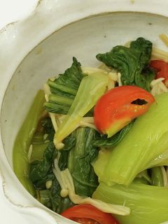 チンゲン菜とえのきのおひたし-レシピのメイン写真