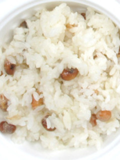 ★適塩★煎り大豆ごはん-レシピのメイン写真