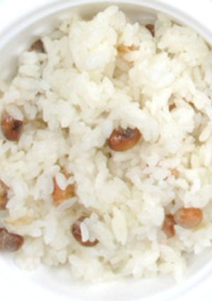 ★適塩★煎り大豆ごはん-レシピのメイン写真