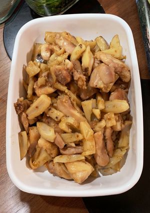 鶏肉と蓮根きんぴら-レシピのメイン写真