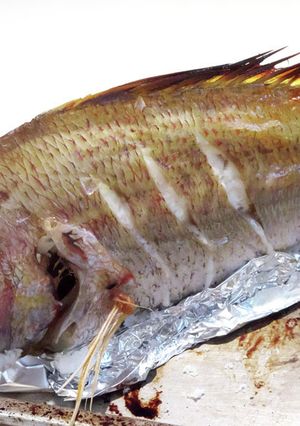 焼き魚は立てて焼こう-レシピのメイン写真