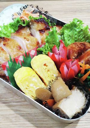 中学生お弁当　2023/10/17-レシピのメイン写真