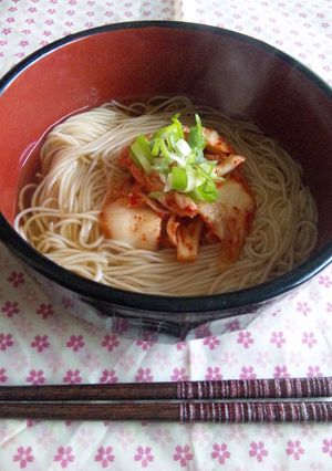 簡単♪キムチにゅーめん-レシピのメイン写真