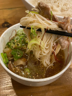 肉つけそうめん-レシピのメイン写真