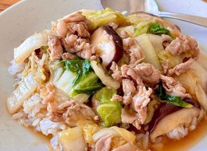 【楽めし】豚と白菜のあんかけ中華丼-レシピのメイン写真