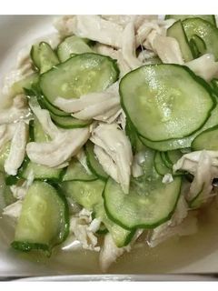 簡単!きゅうりササミの酢の物-レシピのメイン写真