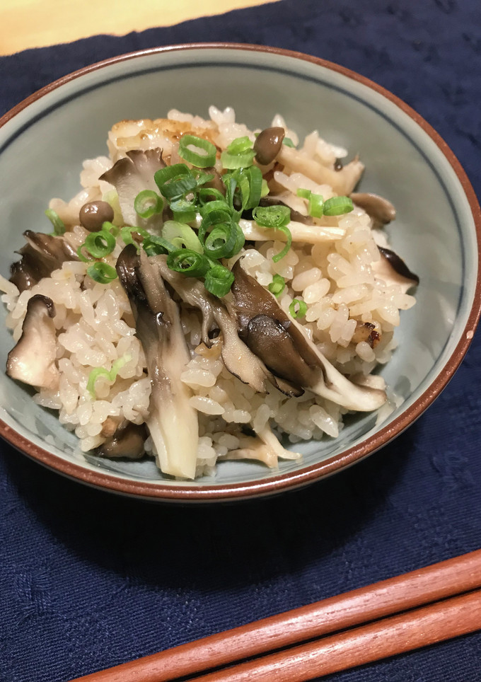 きのこの炊き込みごはん-レシピのメイン写真