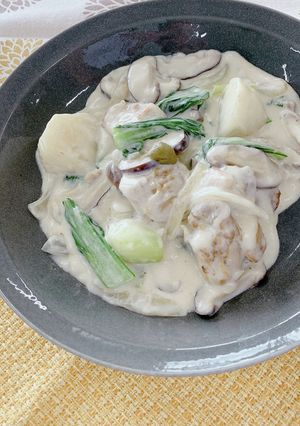 チキンの柚子胡椒クリーム煮-レシピのメイン写真