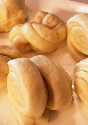家庭でも簡単に饅頭(マントウ)・花巻-レシピのメイン写真