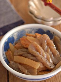 大根とこんにゃくの煮物【作り置き】-レシピのメイン写真