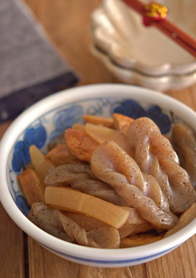 大根とこんにゃくの煮物【作り置き】-レシピのメイン写真