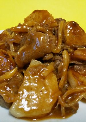 牛肉と長いもの元気佃煮-レシピのメイン写真