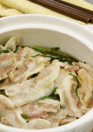 野菜がいっぱいとれる！豚バラの味噌鍋-レシピのメイン写真