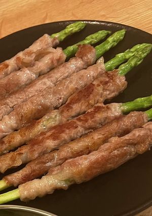 アスパラの豚巻き特製マヨネーズソース付-レシピのメイン写真