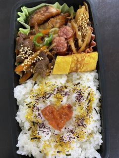 頑張るパパへ⑳焼肉弁当-レシピのメイン写真