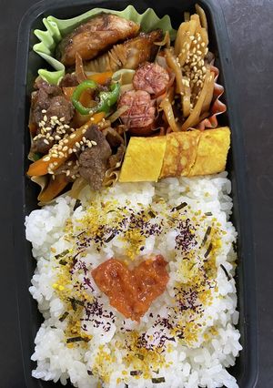 頑張るパパへ⑳焼肉弁当-レシピのメイン写真