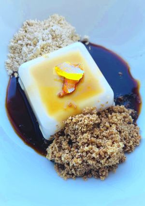 ダイエットスイーツ！豆腐黒蜜がけ♡-レシピのメイン写真