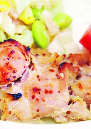 鶏肉のマスタード焼き-レシピのメイン写真