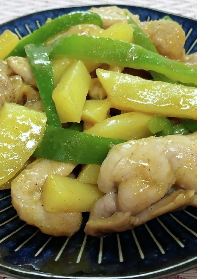 豚肉と細切り野菜のカレー炒め-レシピのメイン写真