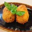 牛切り落としと里芋のクリームコロッケ