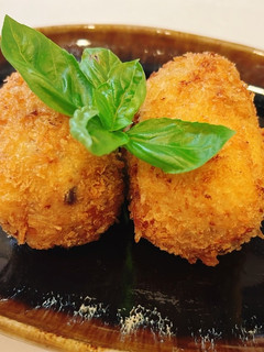 牛切り落としと里芋のクリームコロッケ-レシピのメイン写真