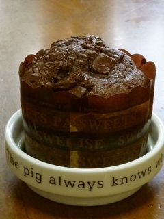 ホットケーキミックスで簡単チョコマフィン-レシピのメイン写真