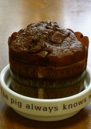 ホットケーキミックスで簡単チョコマフィン-レシピのメイン写真
