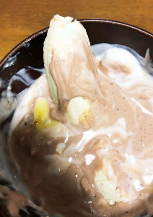 バナナヨーグルト-レシピのメイン写真