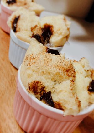 HMで蒸しカップケーキ-レシピのメイン写真