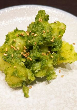 春菊のジェノベーゼポテト-レシピのメイン写真